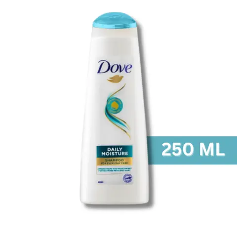 Dove Daily Moisture Shampoo 250ml - Hydrate Your Hair Every Day