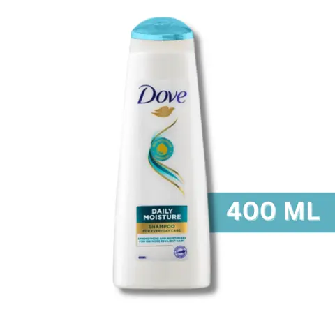 Dove Daily Moisture Shampoo 400ml - Hydrate Your Hair Every Day
