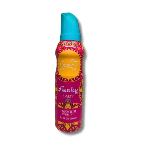 Glamour Series Funky Lady Body Spray 200ml - Embrace Your Bold Side