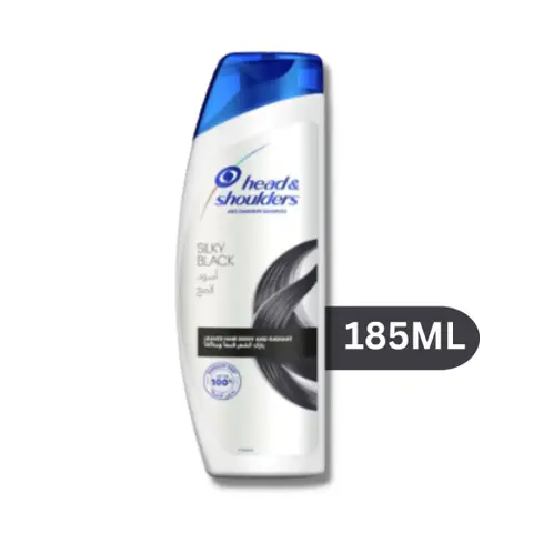 Head and Shoulders Classic Clean Black Shampoo 185ml - Flawless Scalp and Hair Care