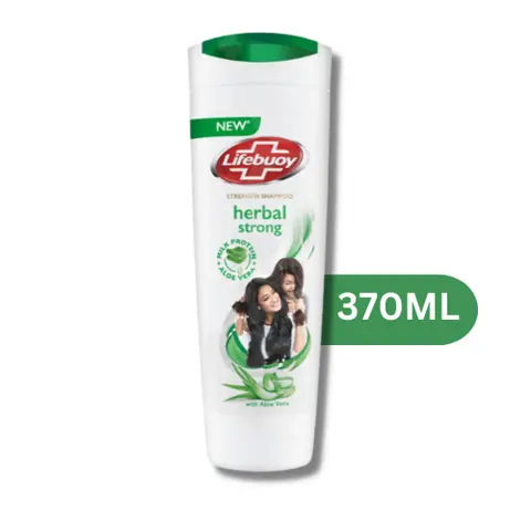 Lifebuoy Herbal Shampoo 370ML - Natural Hair Care for a Refreshing Cleanse