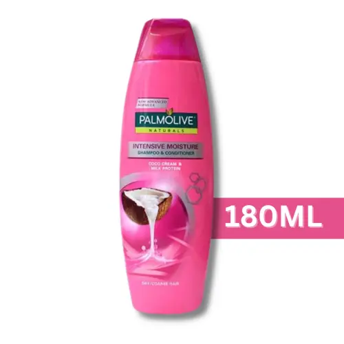 Palmolive Shampoo Intensive Moisture (Coconut) 180ml - Revitalize Your Hair's Natural Shine