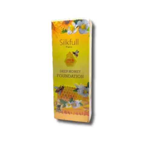 Silkyfull Deep Honey Foundation 30ml - Radiant Complexion, All Day Long