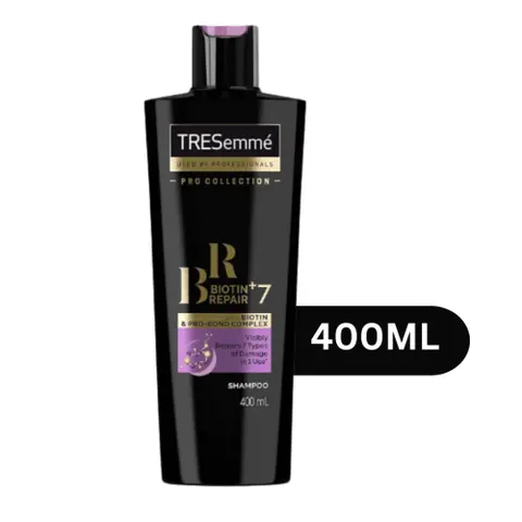 TRESemmxe9 Biotin+7 Repair Shampoo 400ml - Strengthen and Revitalize Your Hair