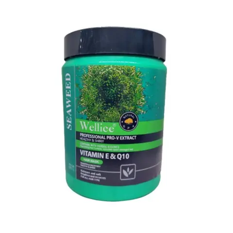 Wellice Seaweed, Vitamin E & Q10 Hair Mask - Nourish and Revitalize Your Hair